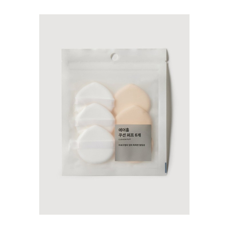 [JAJU Jaju] 6 air hole cushion puffs / [JAJU자주] 에어홀