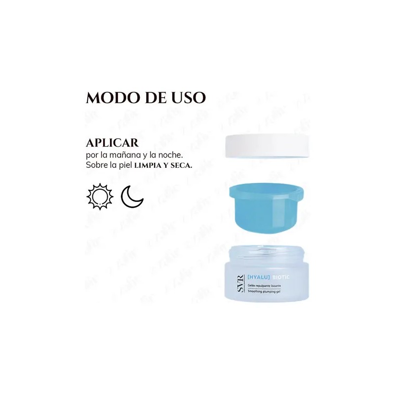 Crema Hidratante Svr Hyalu Biotic Gel Regenerador Rellenador