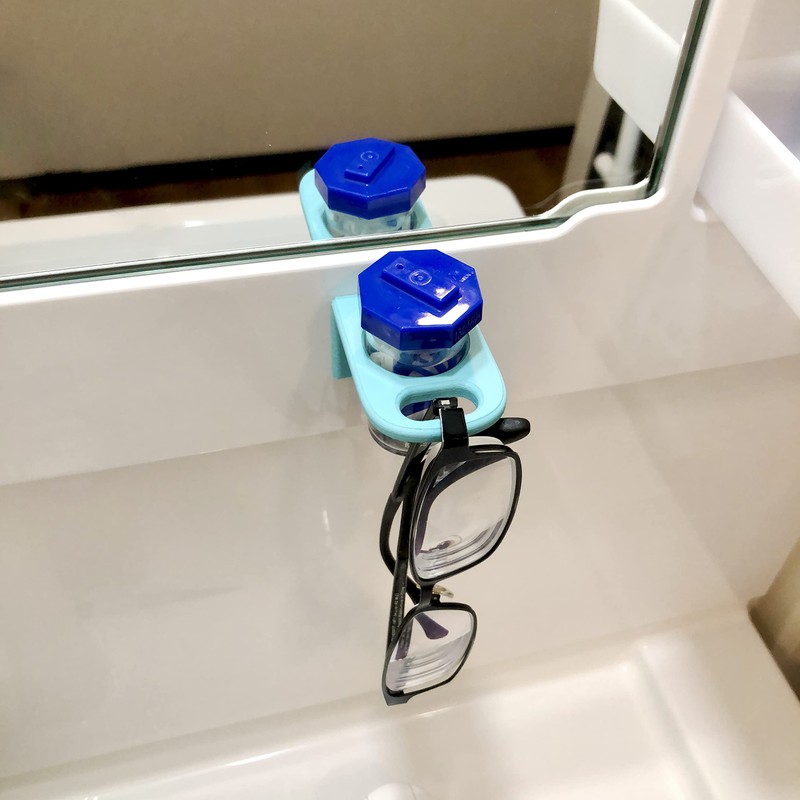 AO Sept Clear Care Lens Cup & Glasses Holder, Made