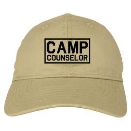 Kings Of NY Camp Counselor Dad Hat Baseball Cap Beige