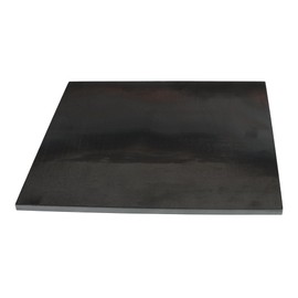 Weldable 12 Gauge Hot Rolled Mild Steel Plate Mill Finish (8 x 8 Inch, Pack of 1) - Made in USA