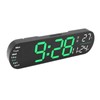 Digital Wall Clock with Remote Control Big LED Screen Display
