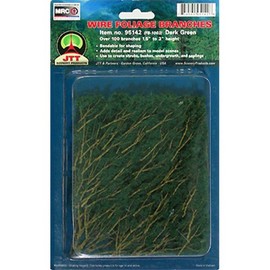 JTT Scenery Products Foliage Branches, Dark Green