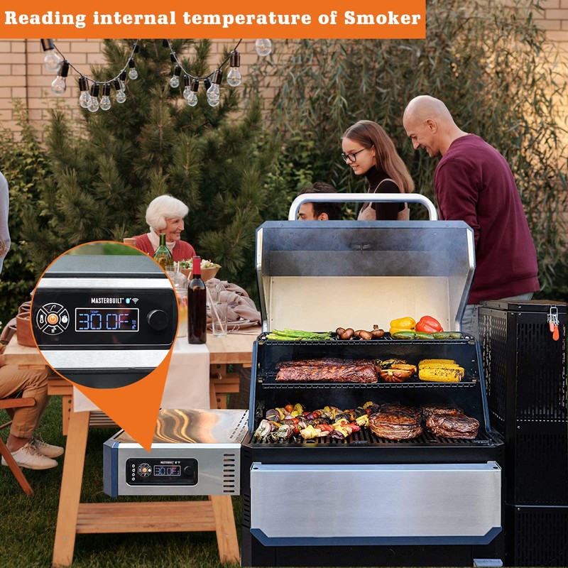 Replacement for Masterbuilt Temperature Probe Kit 1-Piece, Compatible with Masterbuilt