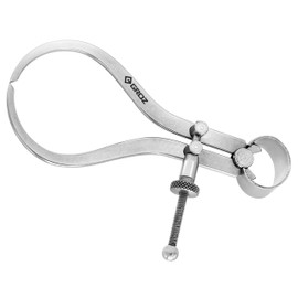 Groz 4-inch Spring Caliper | Outside | Solid Nut (01411)