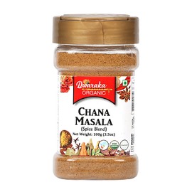 Dwaraka Organic - Chana Masala, 3.5oz, Healthy, Organic, Non GMO, All Natural
