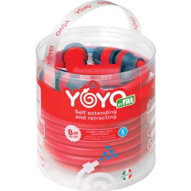 YOYO 8m – Der leichte und robuste, dehnbare Gartenschlauch mit Brause und Schnellkupplung mit Aquastop-System, für Garten, Haus und Reise. Verpackung und Anleitung in englischer Sprache