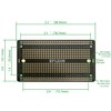 EPLZON Plated PCB Solder-able Breadboard for Electronics Projects Compatible with