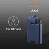 Visol Axis Torch Flat Flame Refillable Gas Butane Lighter, Fuel