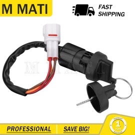 M MATI Key Ignition Switch Main Switch for Yamaha Grizzly 300 YFM300 YFM300G 2012 2013