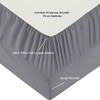 CHCOMFORT 40cm Deep King Size Fitted Sheets with two Matching