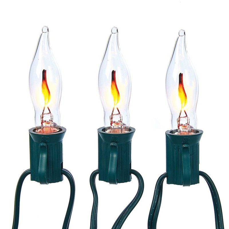 Kurt Adler 10-Light Flicker Flame Light Set