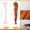 Soulchen Set of 3 Inflatable Caveman Bone Bat Props for
