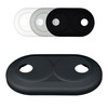 Double Heating Pipe Rosette, Pipe Spacing Variable, Colours and Sizes,
