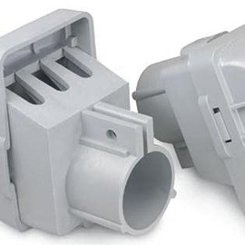 Morris 21782 PVC Entrance Cap, Conduit Mount, 1/2" Size