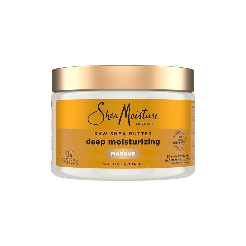 SheaMoisture Raw Shea Butter Deep Treatment Masque Hair Treatment, 12