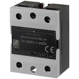 TRU COMPONENTS Solid State Relay TC-GSR-1-40DD 40 A Switching Voltage (Max): 220 V/DC Circuit 1 Piece