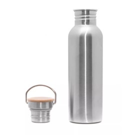 Unbranded 6 Pack Of  27oz Stainless Steel Water Bottle Bamboo Cap Environment Friendly.