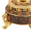 Trinket Incense Burner with Lid Handcraft Antique Polished Process for