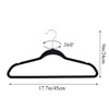 VECELO Premium Velvet Clothes Hangers Suit Heavy Duty (30 Pack)-Non