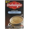 Indulgio Cappuccino, French Vanilla, 12-Count Single Serve Cup for Keurig
