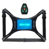 LED Reflective Vest USB Rechargeable Remote Control Turn Signal Light