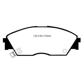 EBC DP4706R fits Honda 90-92 Civic CRX 1.6 Si Yellowstuff Front Brake Pads