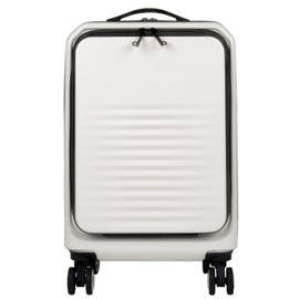 Travigo 20" TSA-Approved Hardshell Carry-On Luggage with Laptop Compartment – Spinner Suitcase with Lock, 360° Wheels, Retractable Handle – Lightweight ABS Travel Bag (WHITE)
