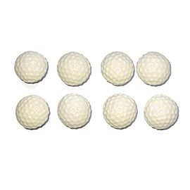 GOLF BALL Sport PUSH PIN Set - 8pc Handmade Decorative Memo Board Office