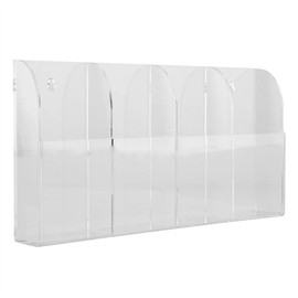 Soporte Para Control Remoto Organizador Cajas Caja Almacenamiento Cofres de Contenedores Montaje En Pared Acrílico Transparente Para Aire AcondicionadoBandeja de almacenamiento