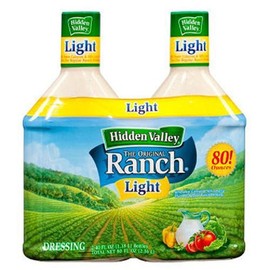 SCS Hidden Valley Ranch Light Dressing - 40 Oz. - 2 Ct.