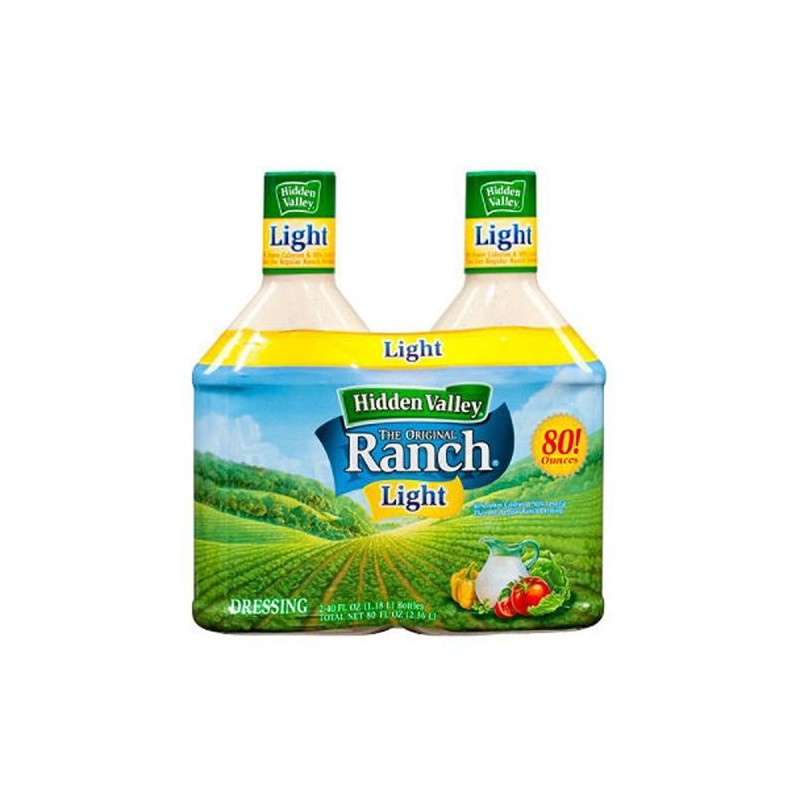 SCS Hidden Valley Ranch Light Dressing - 40 Oz. -