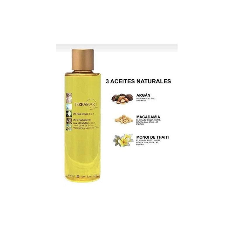 Terramar Óleo Tratamiento Para El Cabello Maltratado - 120 ml