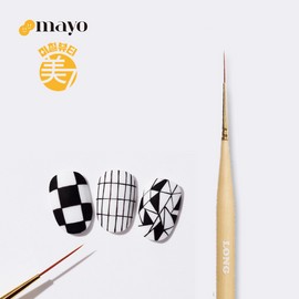 Mayo Yogo Mayo Fiona Long Liner Nail Brush / 요고 마요 피오나 롱 라이너 네일 브러쉬