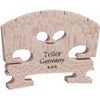 Teller Violin Bridge Easy Setup Pieces Pre-Cut with File Genuine
