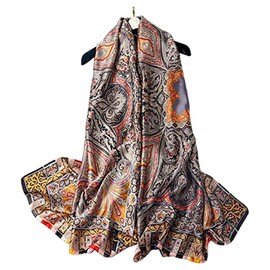 YMXHHB Fashion Scarves Scarf Silk Feeling Scarves Long Lightweight Sunscreen Shawls for Women (Y05)
