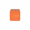 Karlsson [DL] Alarm Clock Spry Square LED Bright Orange