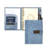 CAGIE Locking Journal for Adults Journal with Lock Large Binder