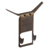 National Hardware N260-299 Brick Hangers in Antique Brass, 2 Pack
