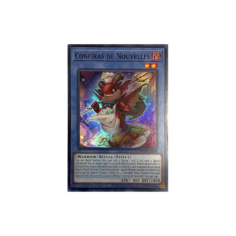 Confiras de Nouvelles - WISU-EN030 - Super Rare - 1st