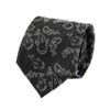 [COLORATA] Carolata Shark Pattern Necktie (100% Silk / Jacquard Woven),