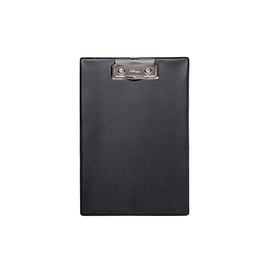 A5 Clipboard w. Plastic Cover 235 x 175 mm, Black
