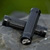 Renthal Traction Lock-On Grips - Med Grey, Medium Compound/Mountain Bike