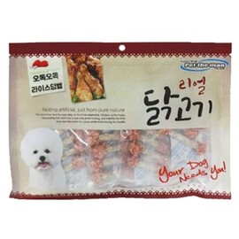 Dog Real Odog Rice Dumbbell 300g 1P Dog Jerky Snack Dog Snack / 강아지 리얼 오독 쌀덤벨 300g 1P 반려견 육포 간식강아지간식