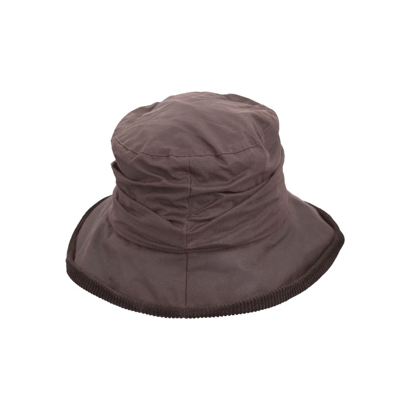 WALKER AND HAWKES - Womens Olive British Millerain Waxed Cotton