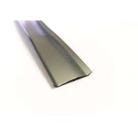 Silver Vinyl 7/8" Insert Molding Trim Screw Cover RV Camper Travel Trailer (50 ft, Silver)