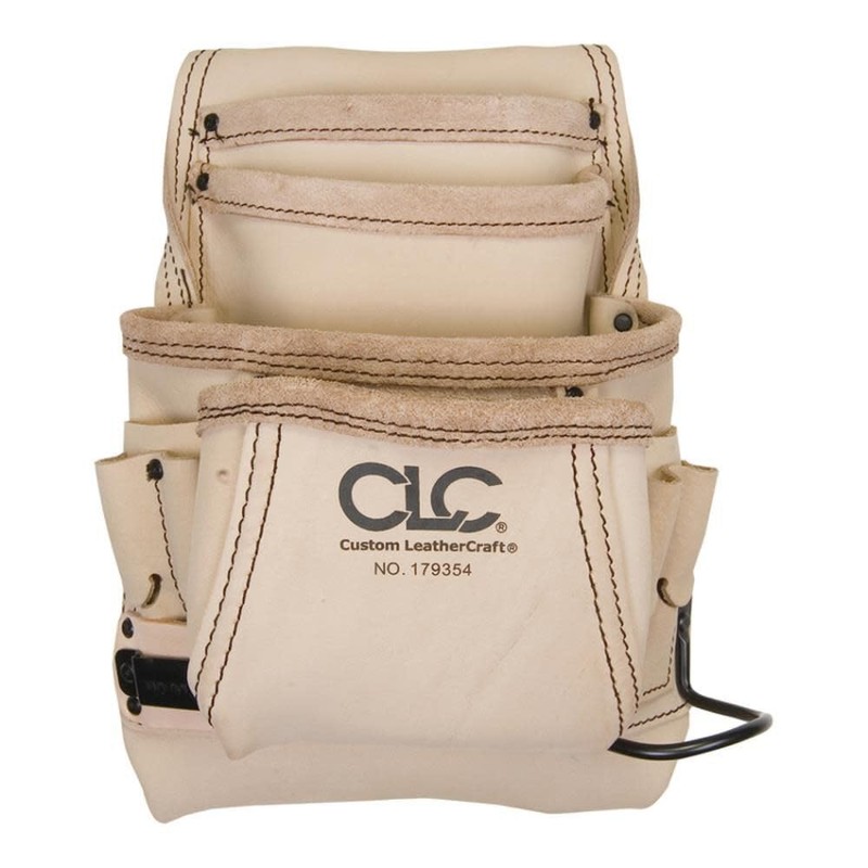 CLC Custom Leathercraft 179354 Carpenter's Nail and Tool Bag Reversed