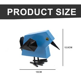 letuxaamz Bird Statue Decoration, Geometric Figure Table Decorations, Metal Table Decoration, Home Decoration, Stand Decoration, Bird for Home, Living Room, Hallway, Bedroom Decor, Housewarming Gift