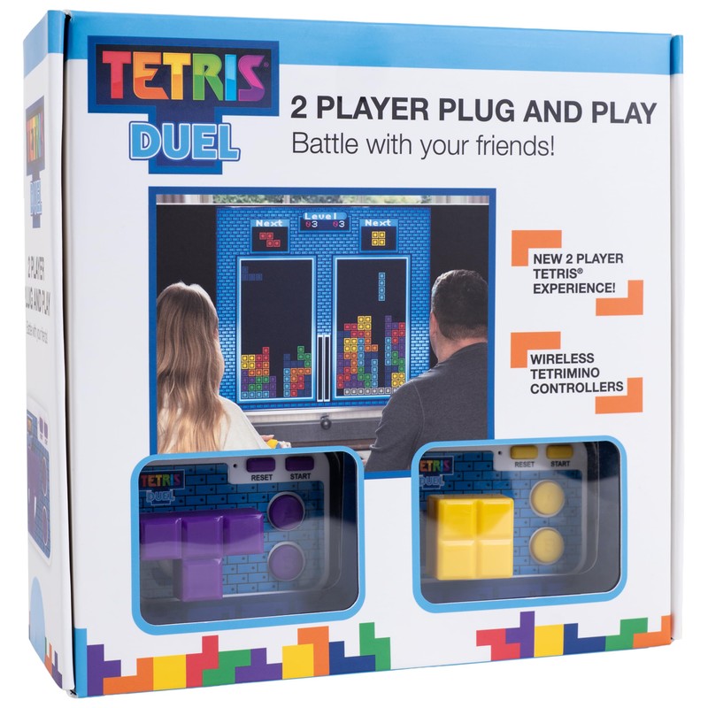 Fizz Creations Tetris Duel - 2 Player TV Games Console