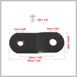 RATCHROLL 1.5 Inch Motorcycle Gas Tank Rising Lift Kit Replacement Steel for Harley-Davidson Replacement Car Parts